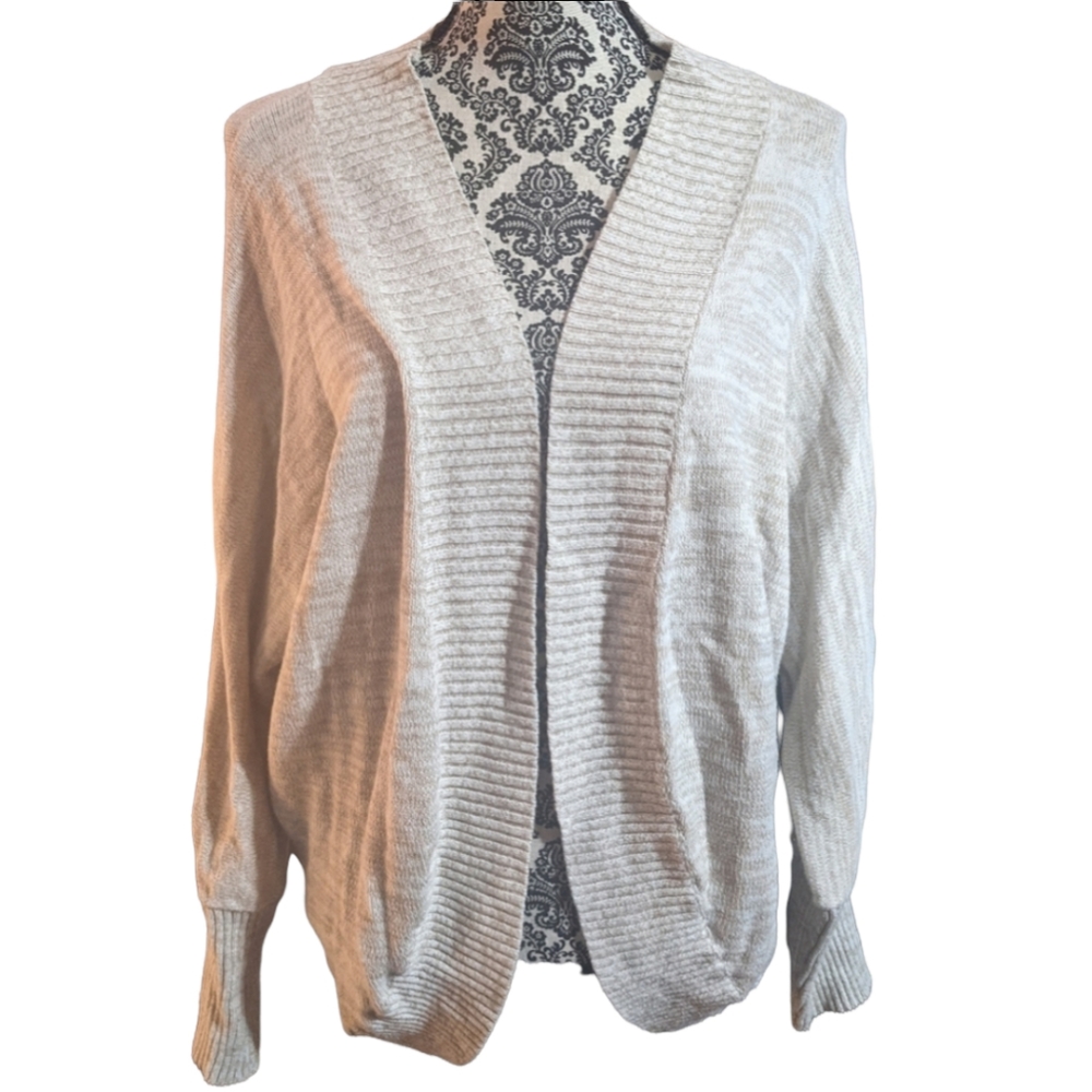 Lane Bryant Tan Open Cardigan Sweater 18/20